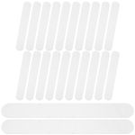 25Pcs Transparent Plastic Tongue Depressor Sticks for Lab Use Durable and Easy