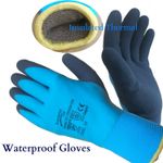 THERMAL INSULATED WINTER WARM WATERPROOF WORK GLOVES FREEZER COLD SAFETY GARDEN