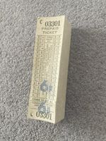 Cynon Valley Transport Aberdare South Wales Pre-paid Ticket Block 100 Tickets