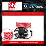 Radiator Fan fits VW BORA 1J2, 1J6 2.3 00 to 05 AQN Cooling 1J0959455R Febi New
