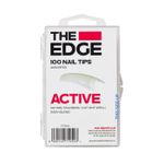 The Edge Nails Active Nail Tips Assorted Sizes Virgin ABS Box of 100 or 360