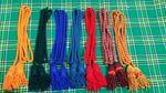 "HW Army Bugle Wool Cord – British Military Bb Bugle Cord in Various Colors"