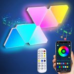 WiFi 5V Triangle Lamps Quantum Atmosphere Wall Light Decor Night Light for Game