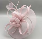 Taro Purple Dusty Pink Premium Fascinator Hatinator With Clip & Band Brand New