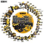 Dewalt 18V XR Cordless Power Combo Tool Kit Body Woodworking & Industrial Range