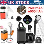 Portable Camping Shower USB Rechargeable Electric Shower Pump for Garden Outdoor