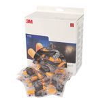 3M 1100 Orange Disposable Noise Reduction Foam Ear Plugs SNR 35dB Factory Sealed
