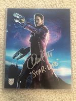 CHRIS PRATT SIGNED AUTOGRAPH 8X10 PHOTO GUARDIANS GALAXY STAR-LORD INSCRIPTION