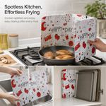 Frying Splatter Cover, Metal Kitchen Splash Guard, Cooking Accessory