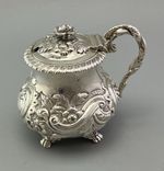 Georgian Silver Mustard Pot IB London 1825 141g BELZX
