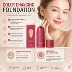 Smoochie Foundation Korean, Colour Changing Foundation For All Skin Types New