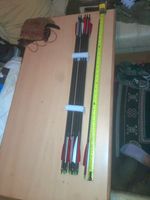 Carbon Target Arrows Black Shafts Feather Fletching For Recurvebow
