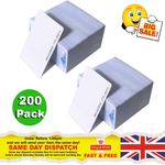 200Pcs RFID Cards - 125Khz EM4100 TK4100 Contactless Proximity Smart