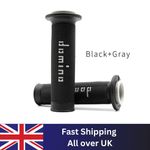 Do_mino Road & Race Black-Grey A010 Full Diamond Grips To Fit Road Bikes open