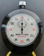 Original Breitling Sprint 1/10 Stopwatch Vintage Cycolac Case – Serviced – Swiss