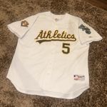 Vintage Rare 2001 - 100 Season - MLB Oakland Athletics Rawlings jersey  (XXL)
