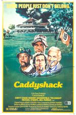 Chevy Chase Signed Autograph Caddyshack 12X18 Photo Beckett BAS