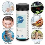 50-200PC 16 in 1 Drinking Water Test Kit Strips Home Water Quality Test for Tap