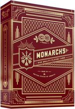 Red Monarch Playing Cards by Theory11