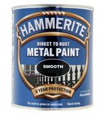 Hammerite - Smooth Direct To Rust Metal Paint - All Colours - All Sizes