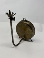 Antique Brass COMET Oil Lamp Night Light Table or Wall Mount Like Little Beauty