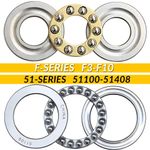Thrust Ball Bearings Miniature 3mm 4mm 5mm 6mm 7mm 8mm 9mm to 110mm Inner dia