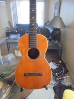1910 to 1915 Lyon & Healy Parlor  Guitar, Spruce & Mahogany, for restoration