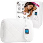 Heated Blanket Electric Mattress Cover Size Single Machine Washable