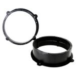 Audi TT Mk2 2007-2014 Front Door 200mm Speaker Ring Adaptors - SAAU11