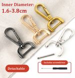 Detachable Lobster Swivel Handbag Bag Shoulder Strap Belt Clasp Clip Trigger