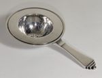 Rare GEORG JENSEN 1932 Sterling Silver Pyramid Tea Strainer Art Deco