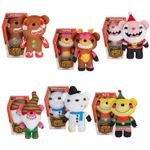 Deddy Bears Soft Toy Christmas Series 2 Collection Pack of 6 - 30cm