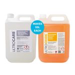 Carburettor Cleaner and Oxide Remover Concentrated Ultrasonic Fluid Pack of 2x5L