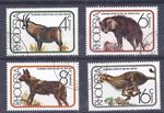 RHODESIA, 1976, VULNERABLE WILDLIFE,  SG 529-32, FINE USED SET OF 4