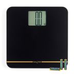 Salter Max Digital Bathroom Scale – 250kg, LCD Display, Large Platform, Black