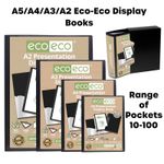 Presentation Display Book A5 A4 A3 A2 - 10 20 40 60 80 100 Pocket Folder File
