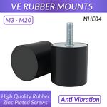 BUFFER Rubber Foot Mount Anti Vibration STOP Male M3 M4 M6 M8 M10 M12 M14 M16 /D