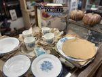Corelle By Corning Blue Velvet Dinnerware 20-Piece Service For 4 NOS Open Box