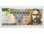 Poland Narodowy Bank Polski 5000000 złotych 1995-Reproduktion