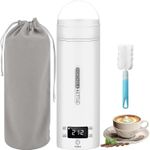 450ml Portable Mini Electric Travel Kettle Fast Water Boil Small Tea Pot Thermos