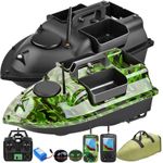 500M GPS Carp Fishing Bait Boat 3 Hoppers Bait Carry Boat LCD Sonar Fishfinders