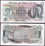 Bank of Ireland. One Pound (1984) (BYB; NI.205) H984384 UNC.