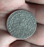 George I 1723 SSC Silver Shilling. South Sea Company