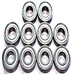 Pack of 10 6001 2Z ZZ 60012Z ZZ Metal Shielded WM1/MSB Brand Bearing 12x28x8mm