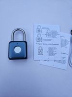 Fingerprint Padlock Mini Smart Padlock Keyless USB Charging New