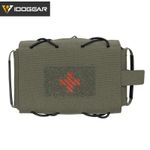 IDOGEAR Tactical Medical Pouch Detachable First Aid Kit Laser Cut MOLLE Camo 