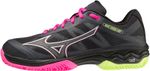 Mizuno Wave Exceed Light Womens Padel Shoes Black Tennis Sports Carbon Trainers