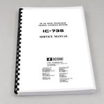 Icom IC-735 Service manual