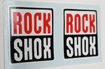 2x Rock Shox Logo Stickers Graphics Decals for Bike MTB DH AM XC