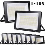 10-500W LED Floodlight Spot Security Flood Lights Light Outdoor Garden Lamp IP65